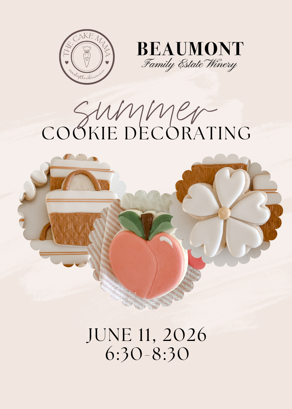Summer Cookie Workshop at Beaumont