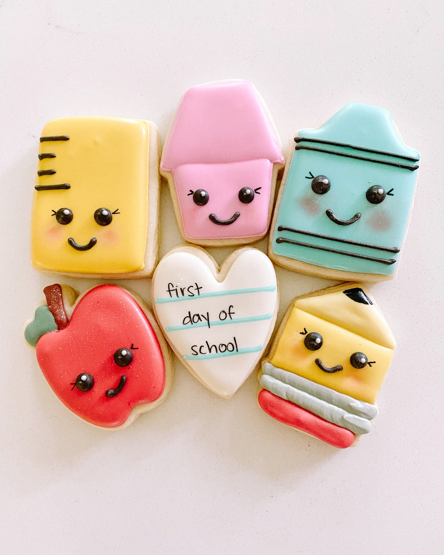 Back To School Mini Cookies