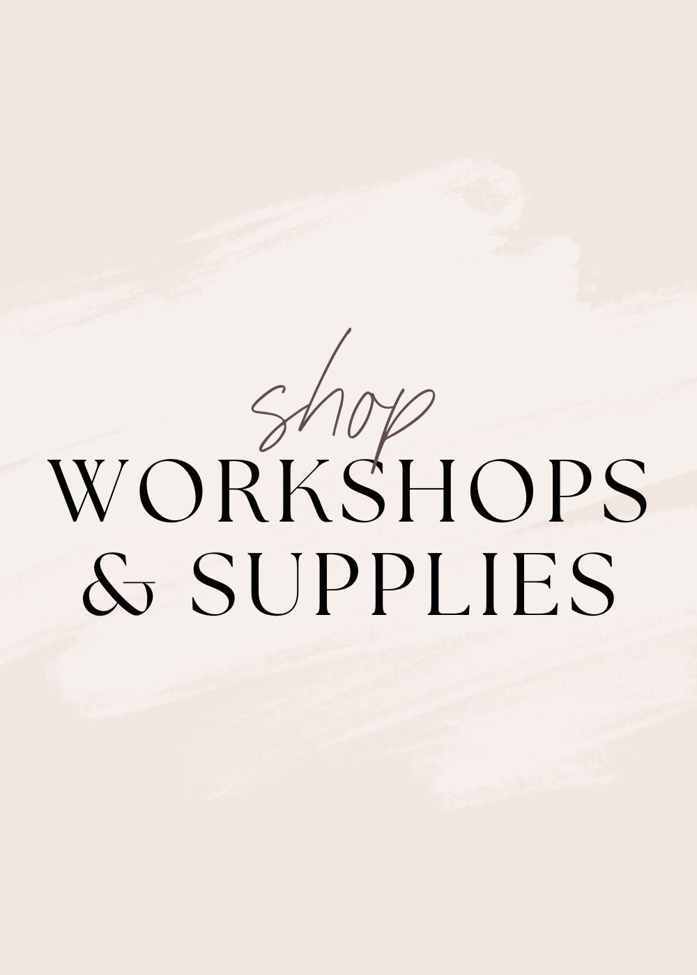 Baking Supplies & Workshops