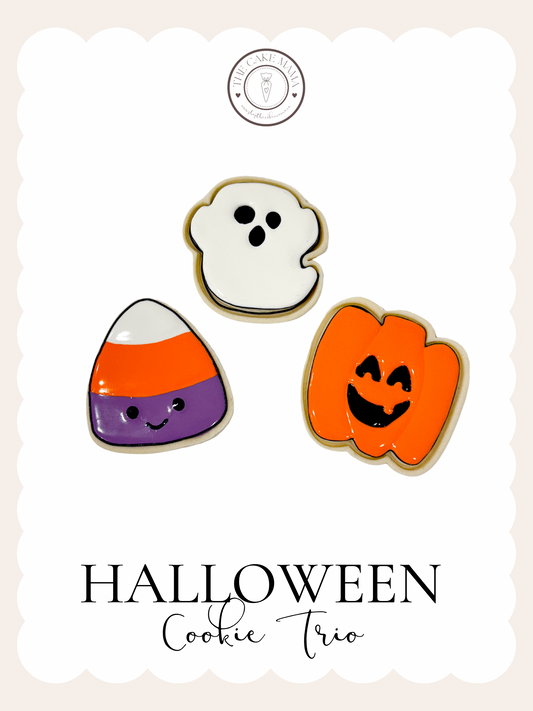 Halloween Cookie Trio