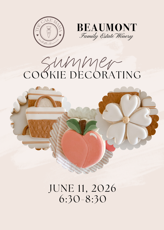 Summer Cookie Workshop at Beaumont