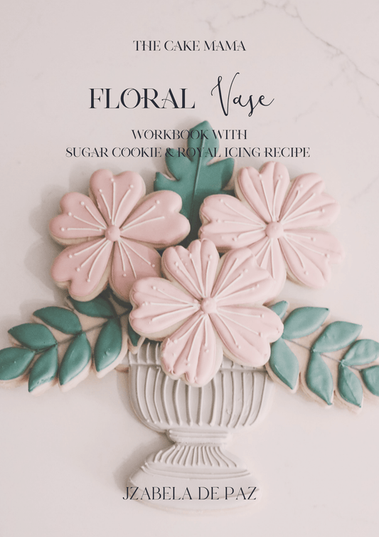 Floral Vase Workbook - The Cake Mama