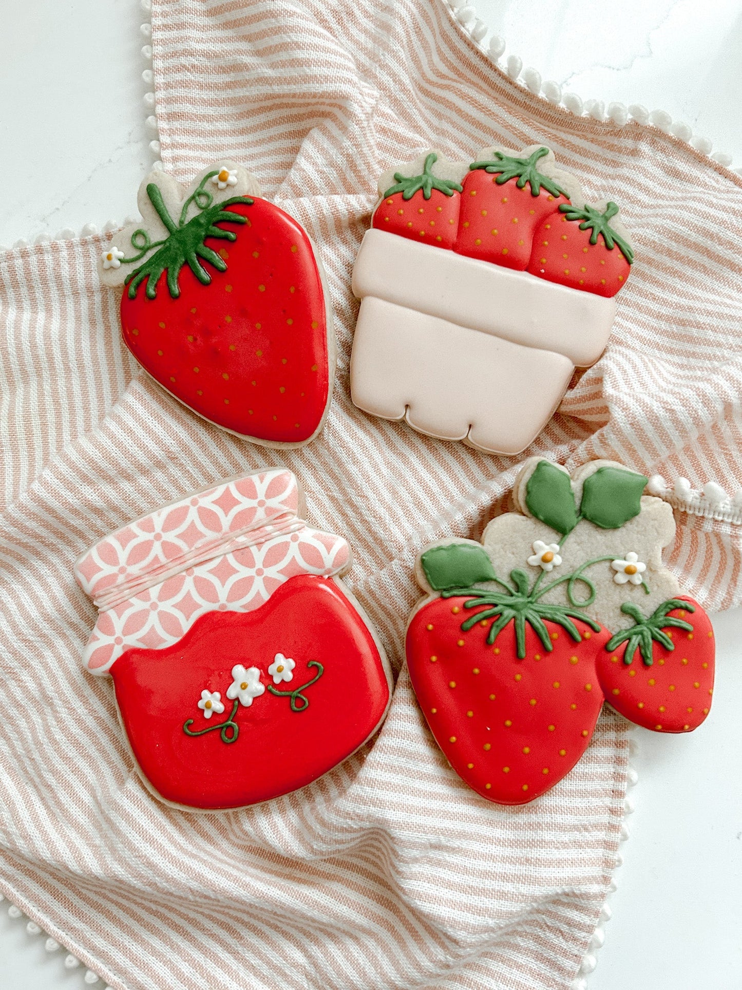 Strawberry Summer Cookie Workshop - West Kelowna - The Cake Mama