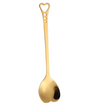 Gold Heart Sprinkle Spoon
